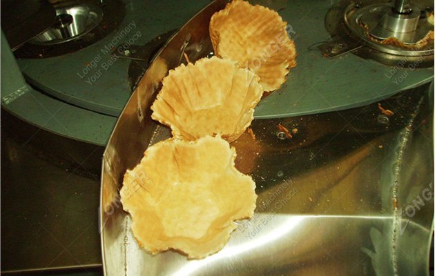 Automatic Ice Cream Waffle Bowl Production Line
