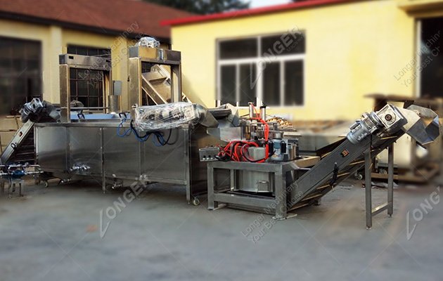 Tortilla Chips Fryer Machine|Vegetable Chips Frying Machine