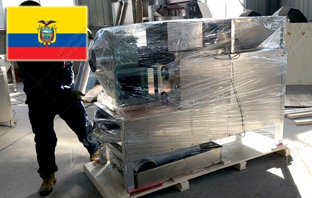 Cacao Beans Peeler Machine Sold To Ecuador