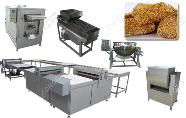 Sesame Candy Production Line|Sesame Sweet Making Machine