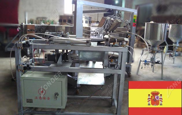 Semi-automatic Ice Cream Cone Making Machine Sold to Spain