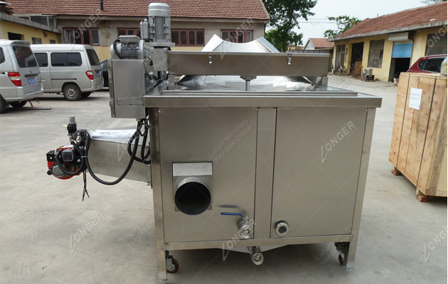 Green Peas Frying Machine