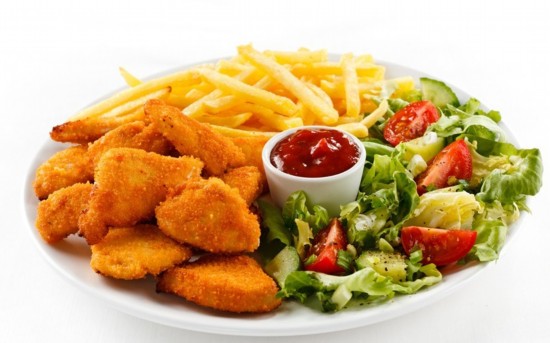 Chicken Nuggets frying Machine