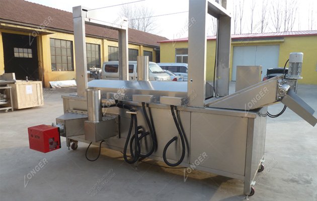 Continuous Peanut Fryer Machine