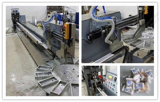 Cotton Bud Making Machine