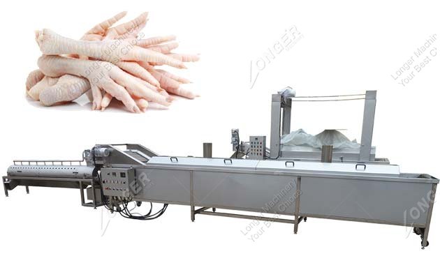Chicken Feet Blanching Machine