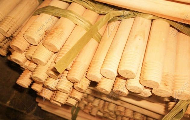 Wood Mop Handle Making Machine