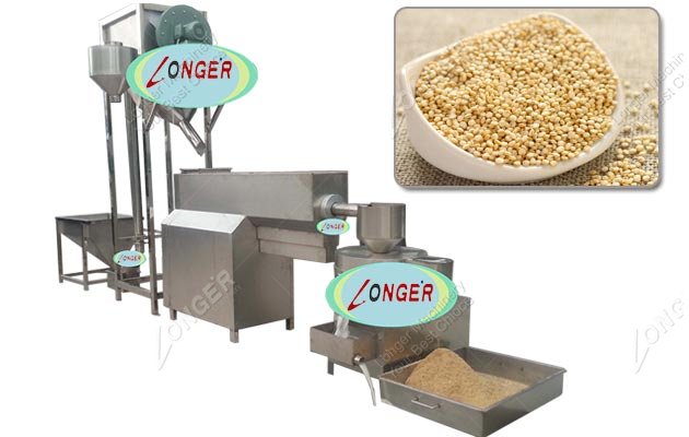 Automatic Quinoa Seed Cleaning Drying Line