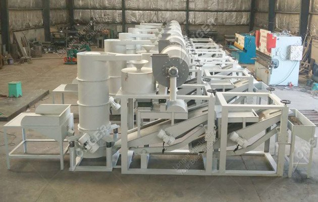 6 Sets Hemp Seed Shelling Machine to America