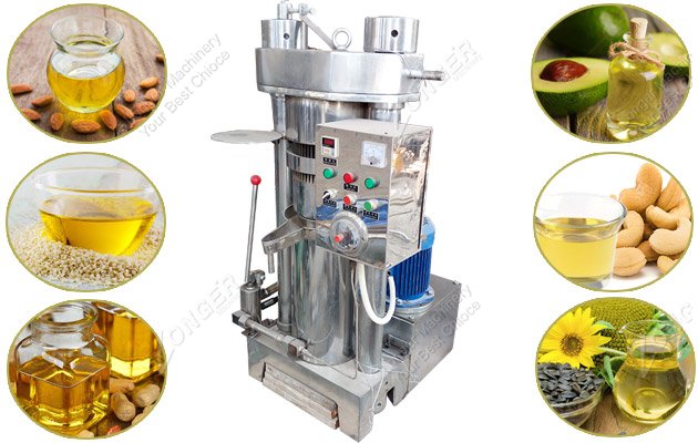 Hydraulic Almond Oil Press with Filter