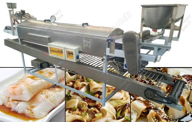 Commercial Chee Cheong Fun Maker Machine