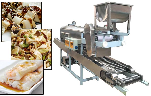 chee cheong fun making machine